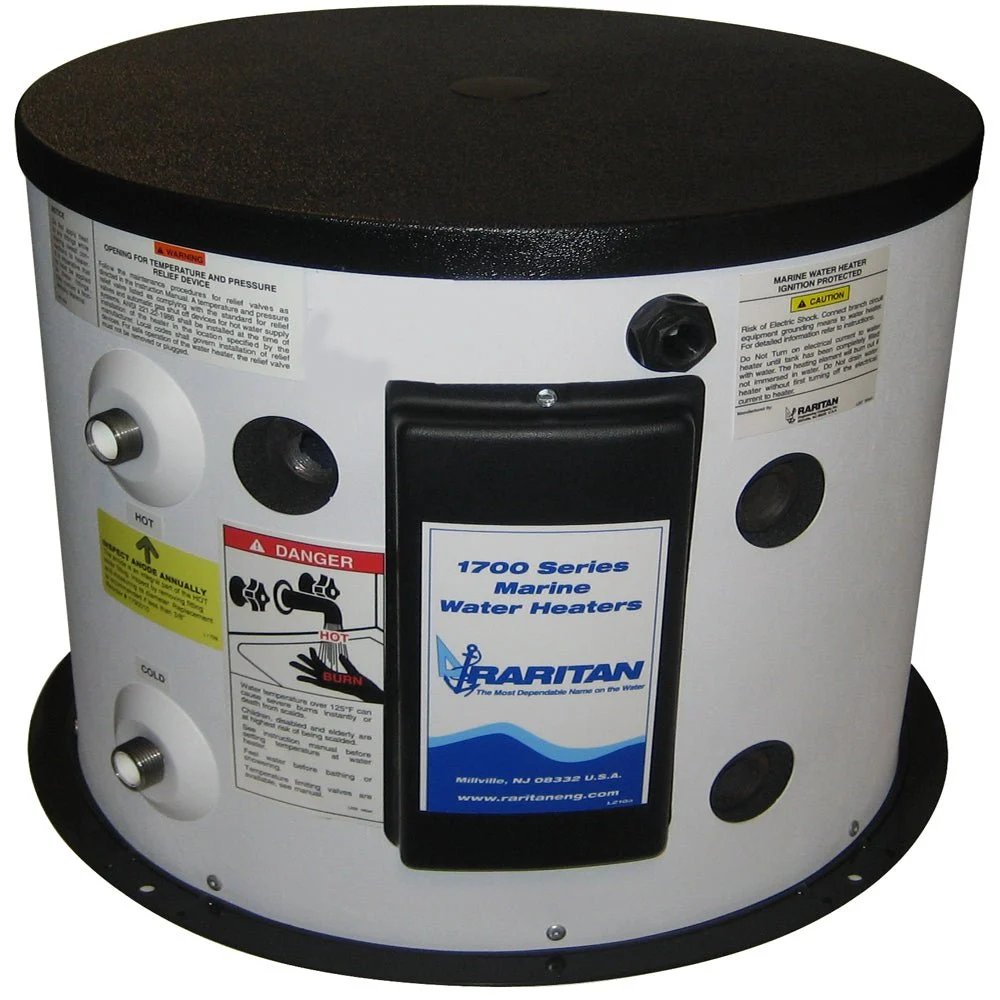 Raritan 20-Gallon Water Heater w/Heat Exchanger - 120V – Marine Engine Cooling Replacement Part
