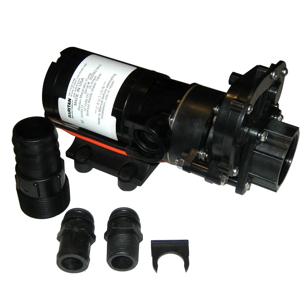 Raritan Macerator Pump - 12V w/Waste Valve – Marine Engine Cooling Replacement Part
