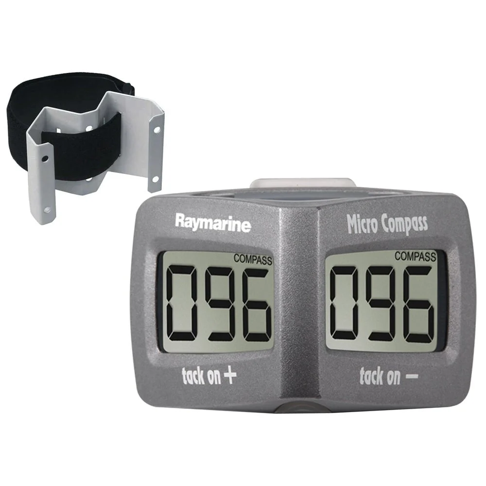 Raymarine Wireless Micro Compass System w/Strap Bracket – Marine Electrical Replacement Part