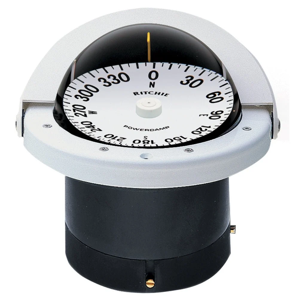 Ritchie FN-201W Navigator Compass - Flush Mount - White – Marine Boat Replacement Part