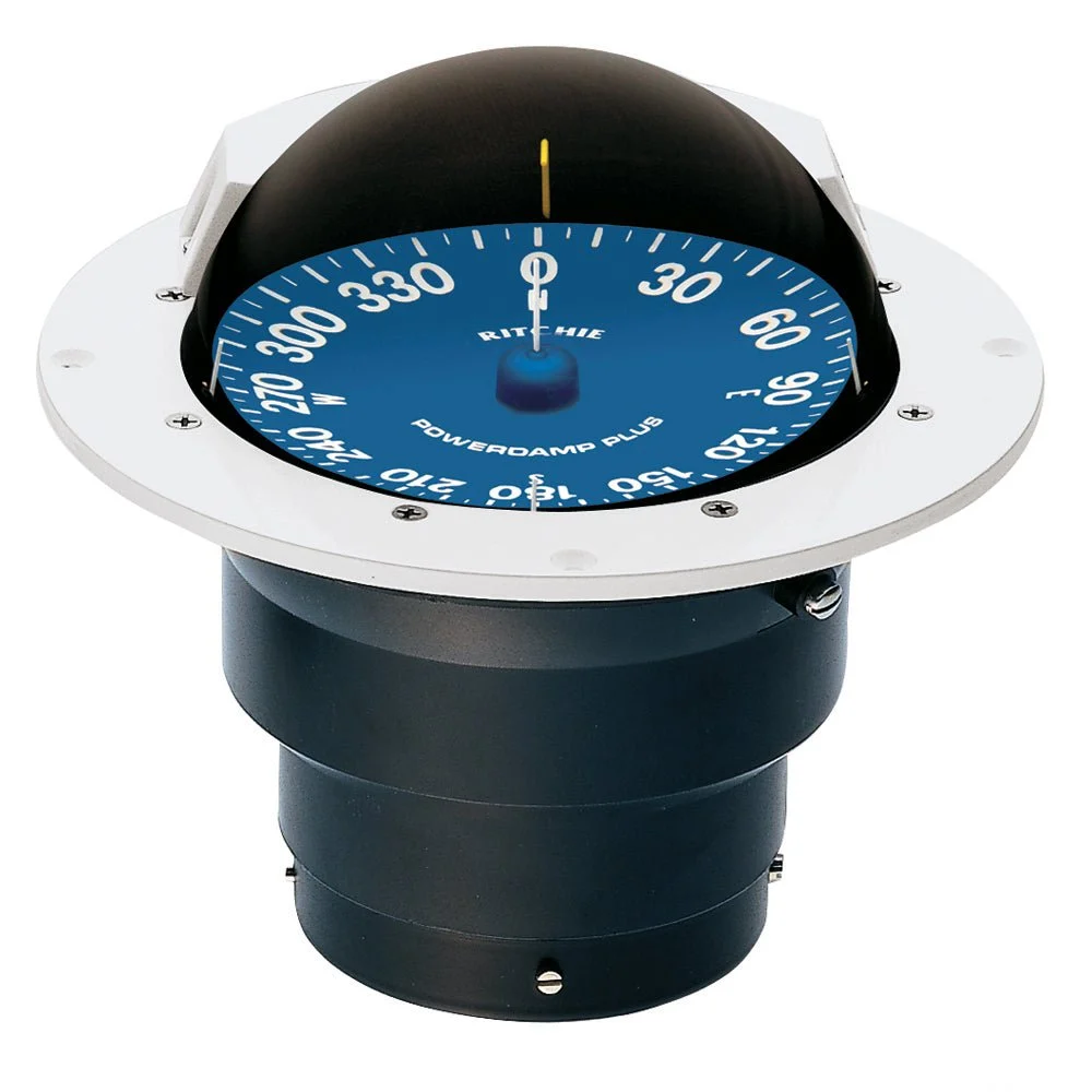 Ritchie SS-5000W SuperSport Compass - Flush Mount - White – Marine Boat Replacement Part