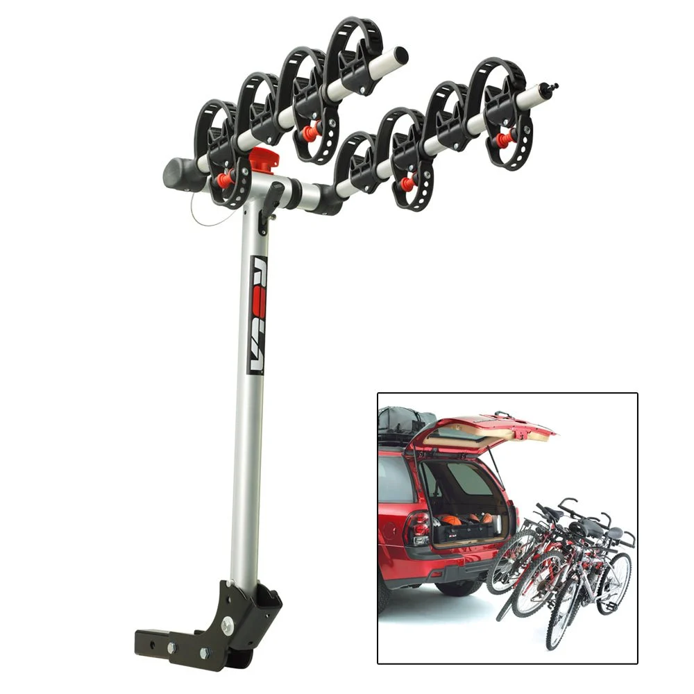 Rola Bike Carrier - TX w/Tilt & Security - Hitch Mount - 4-Bike – Marine Boat Replacement Part