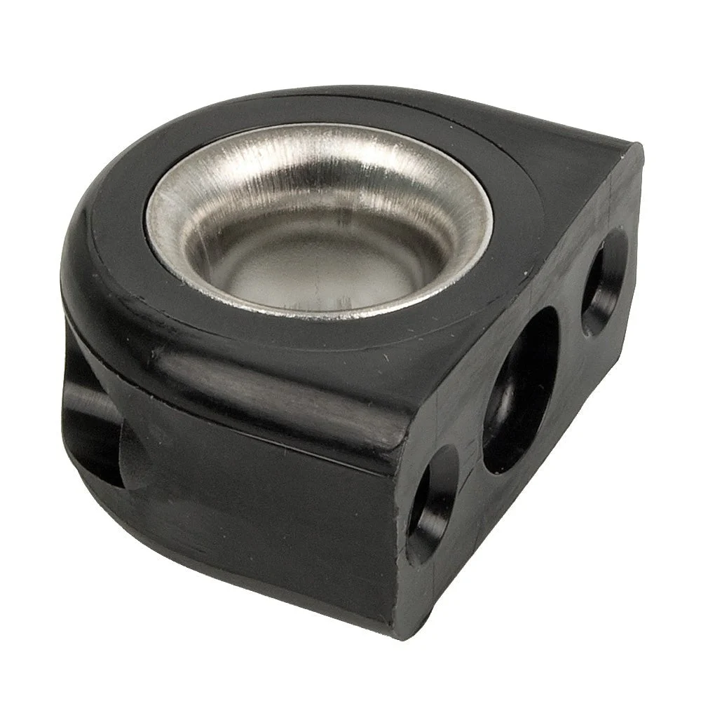 Ronstan Fairlead - Stainless Steel Lined - 14mm (9/16") ID - Black – Marine Boat Replacement Part