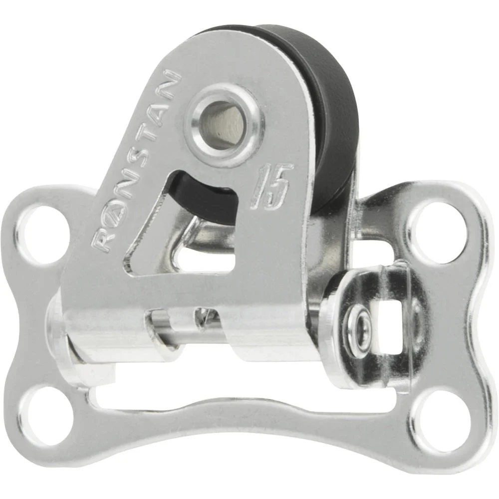 Ronstan Series 15 Ball Bearing Utility Block - Pivoting Lead Block – Marine Boat Replacement Part