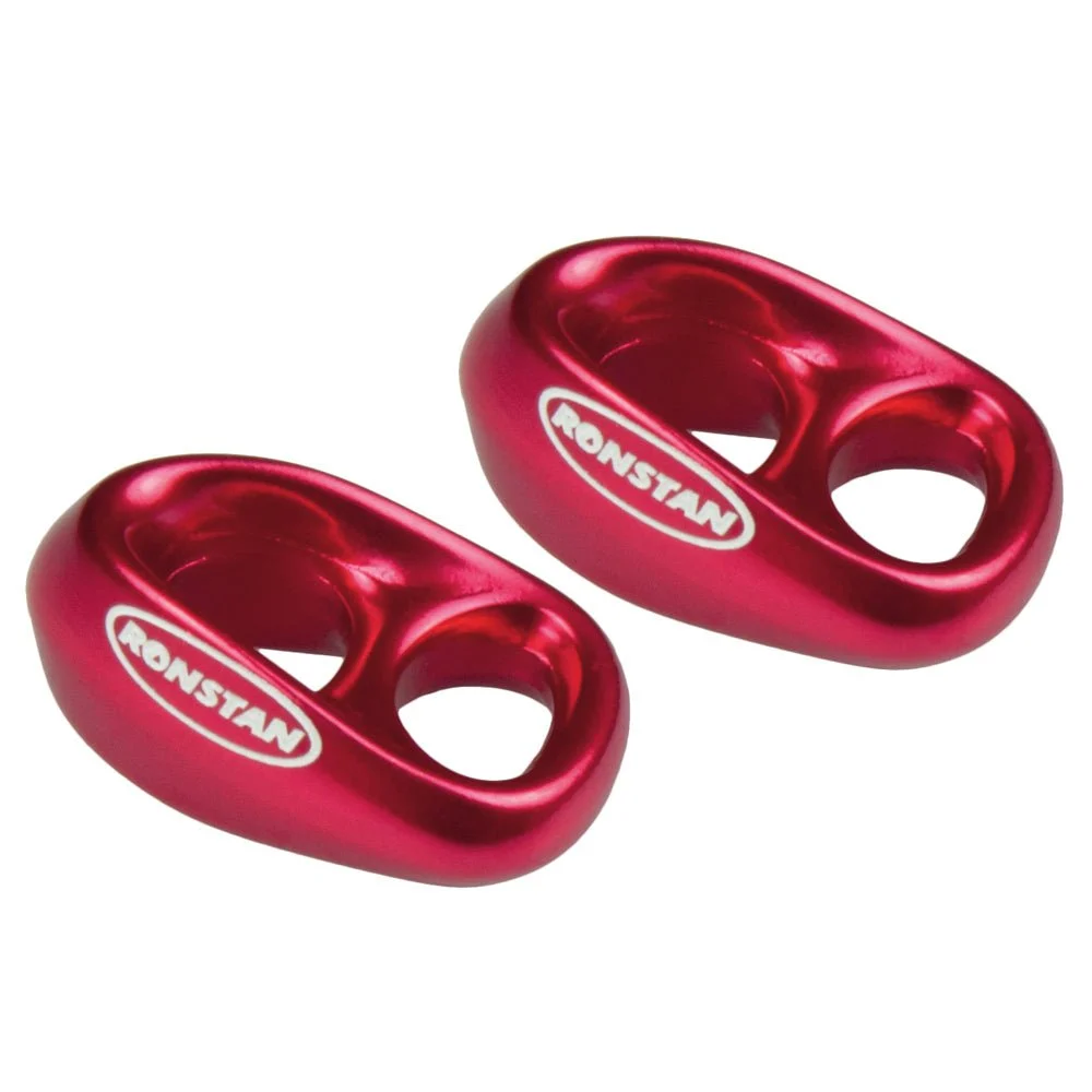 Ronstan Shock - 3/16" Line - 1/4" Webbing - Red - Pair – Boat Pump & Plumbing Part