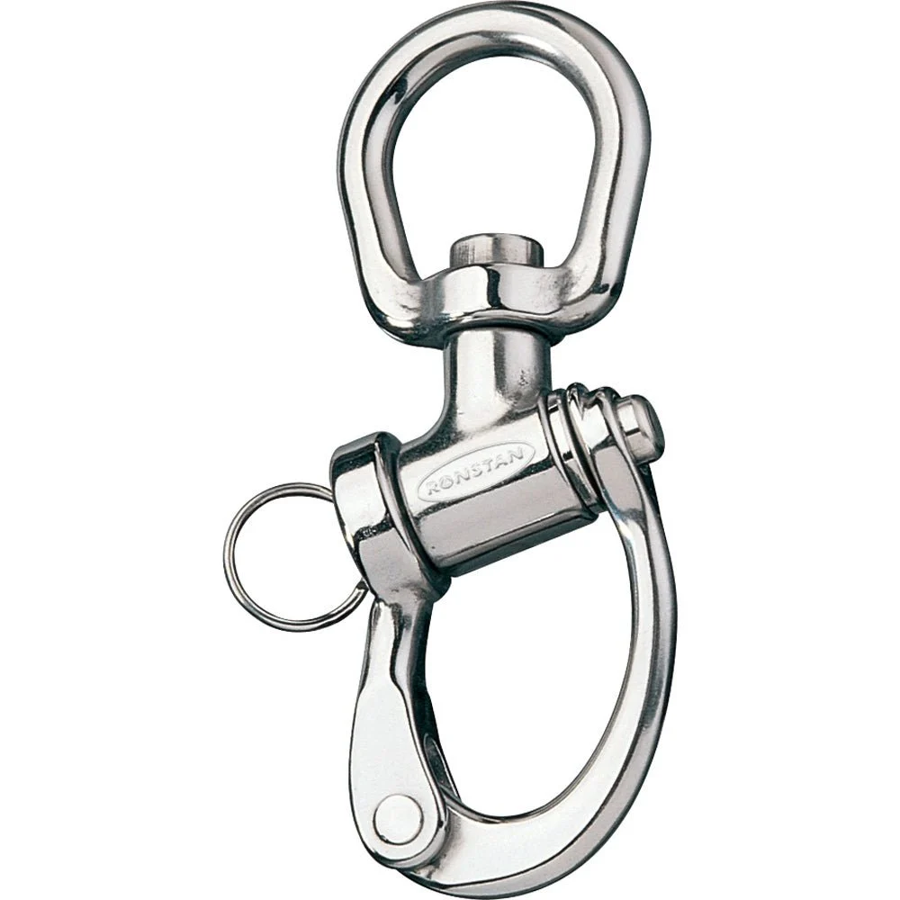 Ronstan Trunnion Snap Shackle - Large Swivel Bail - 122mm (4-3/4") Length – Marine Boat Replacement Part