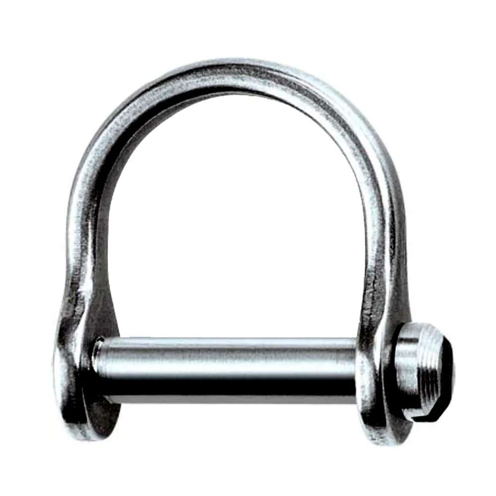 Ronstan Wide Dee Shackle - 1/8" Pin - 15/32"L x 11/32"W – Marine Boat Replacement Part