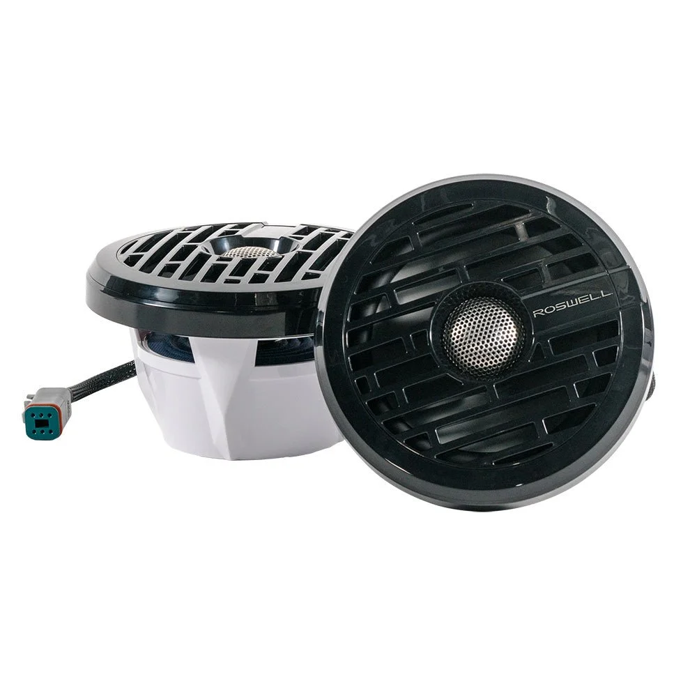 Roswell Marine Roswell R1 6.5” Marine Speakers - Black - 80W RMS & 160W Peak Power