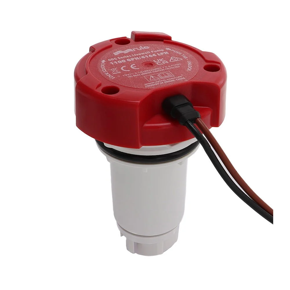 Rule 1100 GPH Livewell Pump Replacement Motor Cartridge – Boat Pump & Plumbing Part