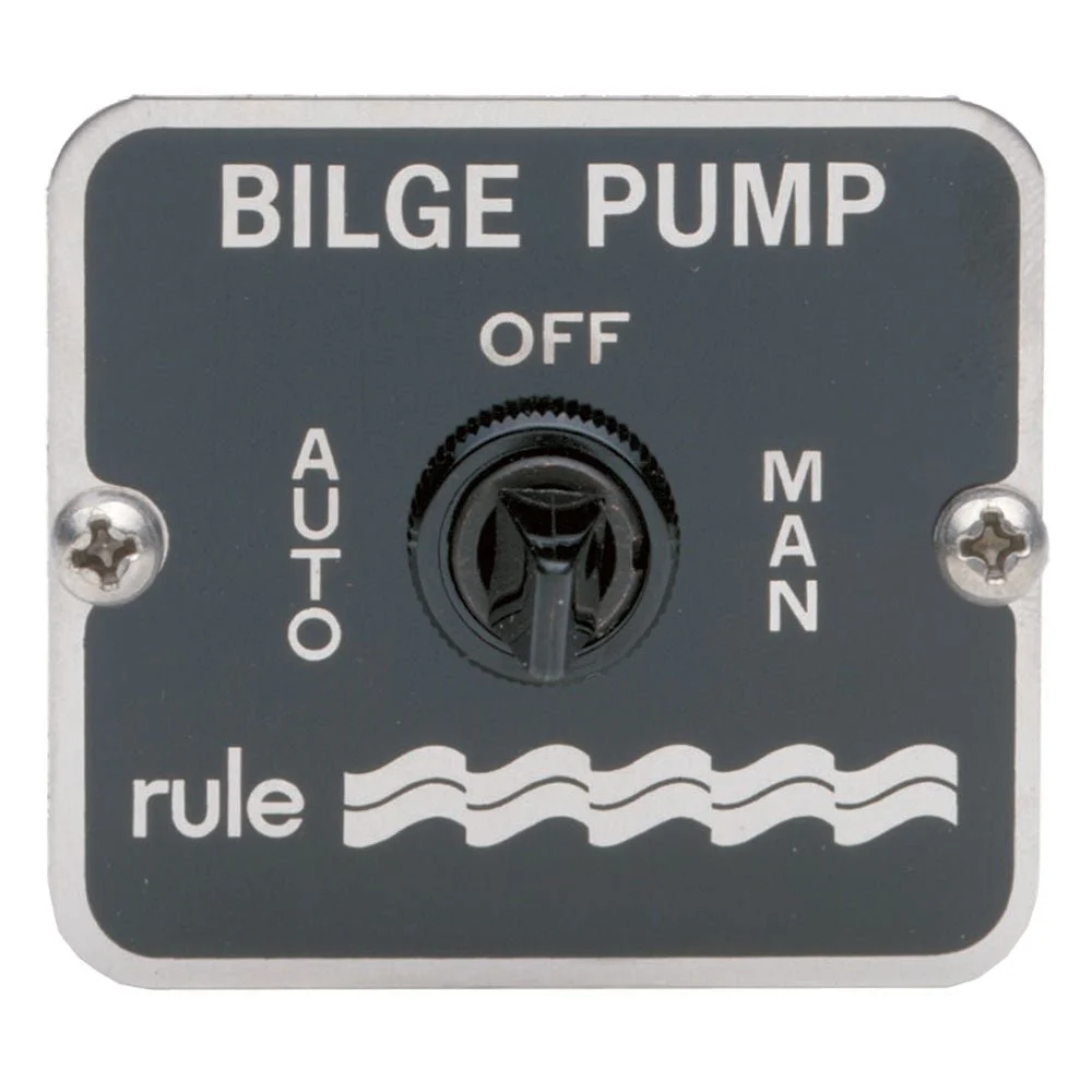 Rule 3-Way Panel Switch – Marine Electrical Replacement Part