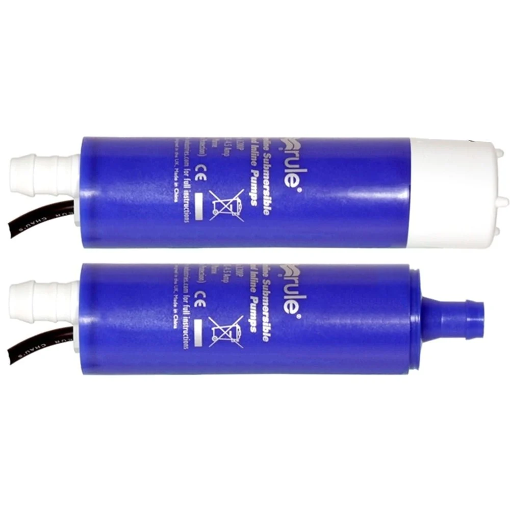 Rule IL200 Plus In-Line Submersible Pump - 24V - 2.8GPM – Marine Electrical Replacement Part