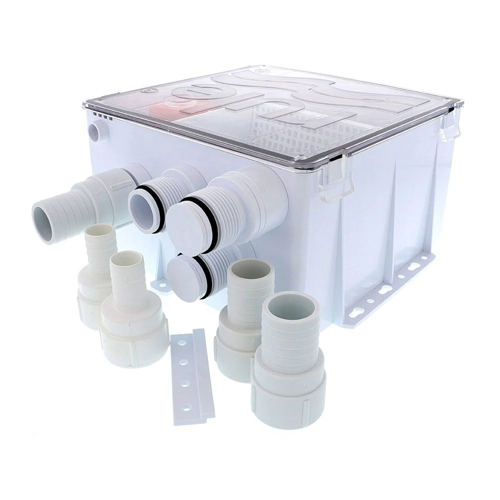 Rule Shower Drain Box w/1100 GPH Pump - 24V – Marine Electrical Replacement Part