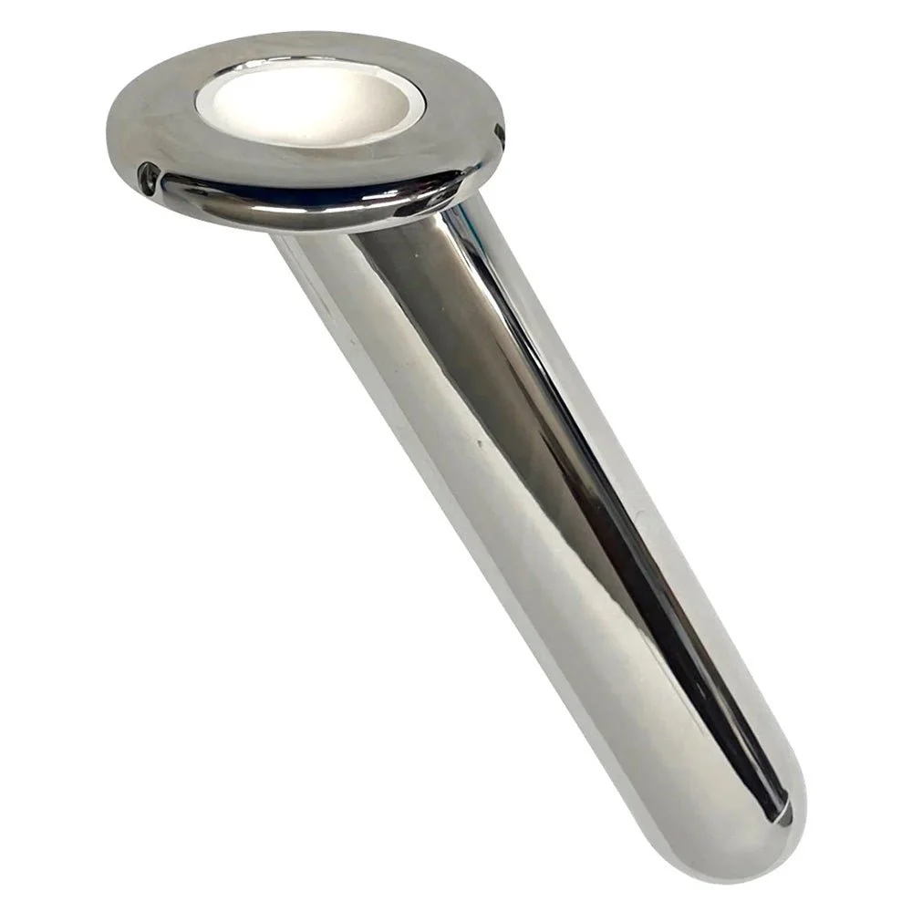 Rupp Marine Rupp Large Stainless Steel Bolt-less Rod Holder - 30°