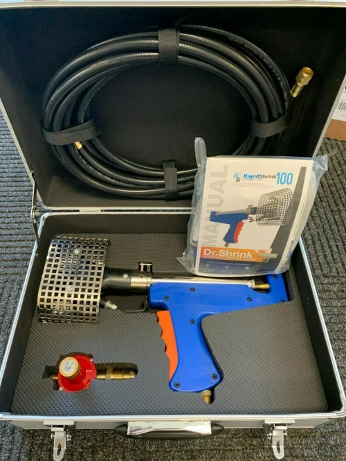 Dr Shrink RapidShrink Wrap Heat Gun Tool Hose Kit Propane Boat DS-RS100 RS100