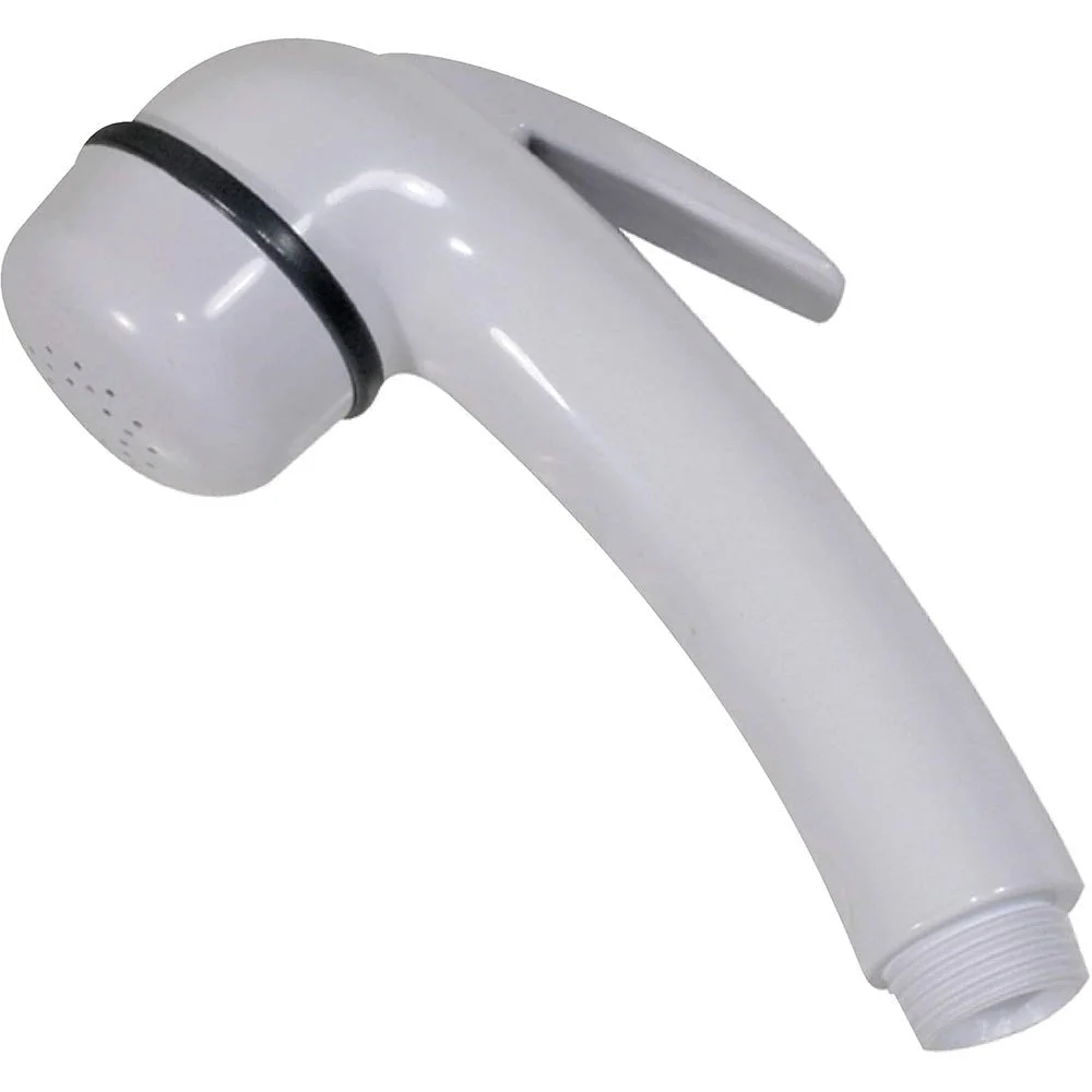 Scandvik 14004P Euro Shower Handle Straight - White – Boat Pump & Plumbing Part
