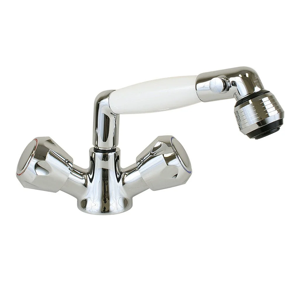 Scandvik Combo Shower Sprayer - White – Boat Pump & Plumbing Part