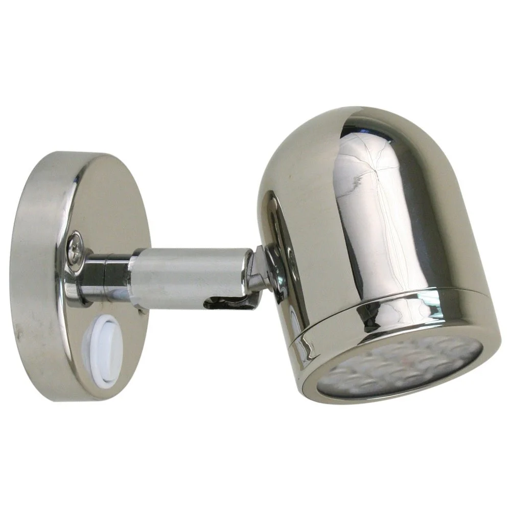 Scandvik LED 304 Stainless Steel LED Reading Light - 8-30V – Marine Electrical Replacement Part