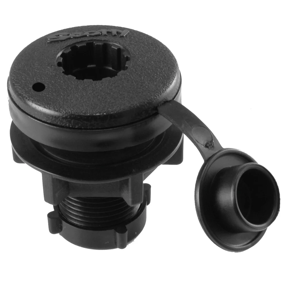 Scotty Compact Threaded Round Deck Mount – Marine Boat Replacement Part