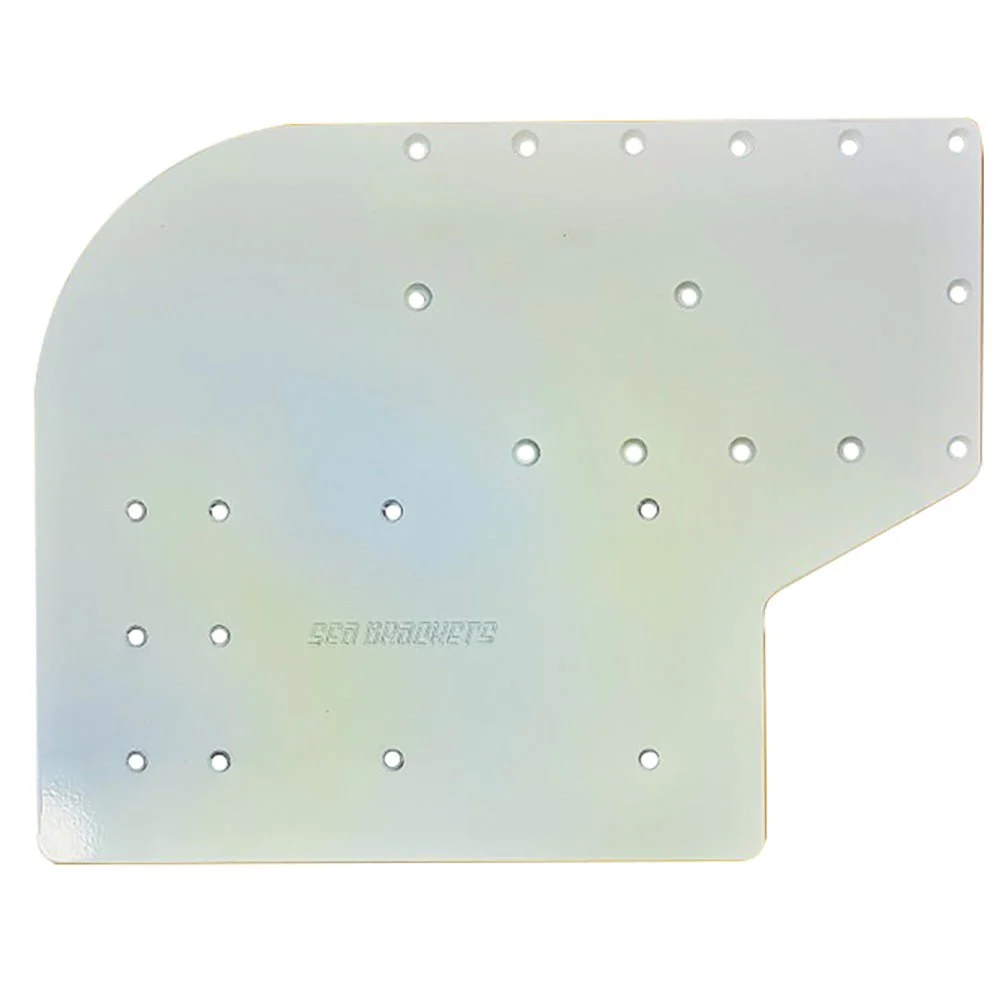 Sea Brackets Large Offset Trolling Motor Plate f/Minn Kota’s Quest – Marine Boat Replacement Part