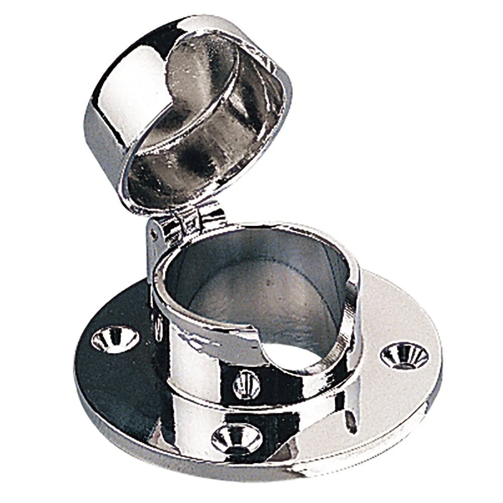 Sea-Dog Chrome Brass Hinged Chain Deck Pipe – Marine Boat Replacement Part