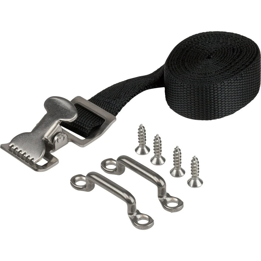 Sea-Dog Gas Tank Strap - Nylon Webbing/304 Stainless Steel - 72" – Marine Boat Replacement Part