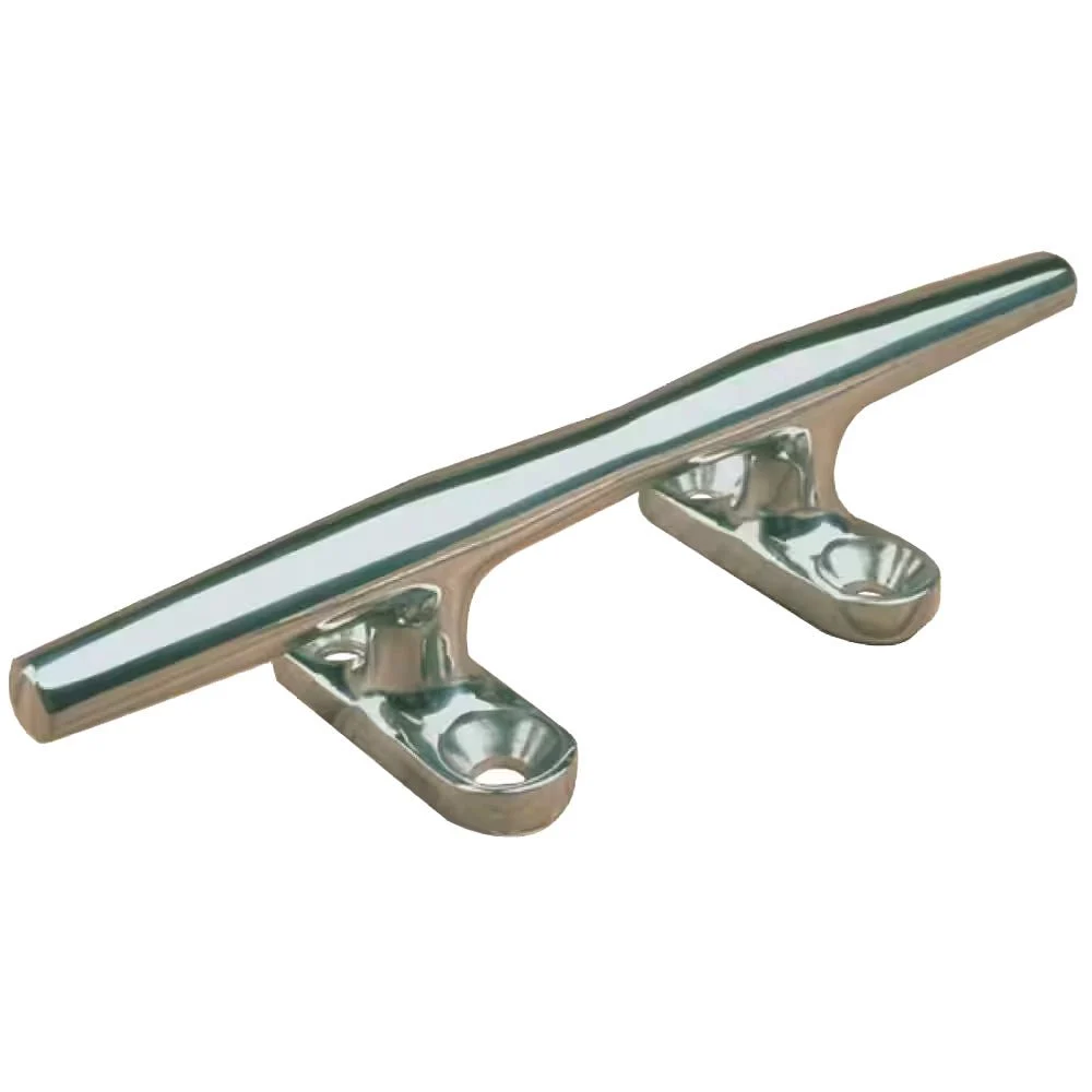 Sea-Dog Open Base Cleat - Investment Cast 316 Stainless Steel - 6" – Marine Boat Replacement Part