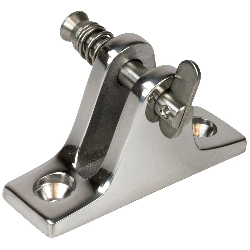 Sea-Dog Stainless Steel Angle Base Deck Hinge - Removable Pin – Marine Boat Replacement Part