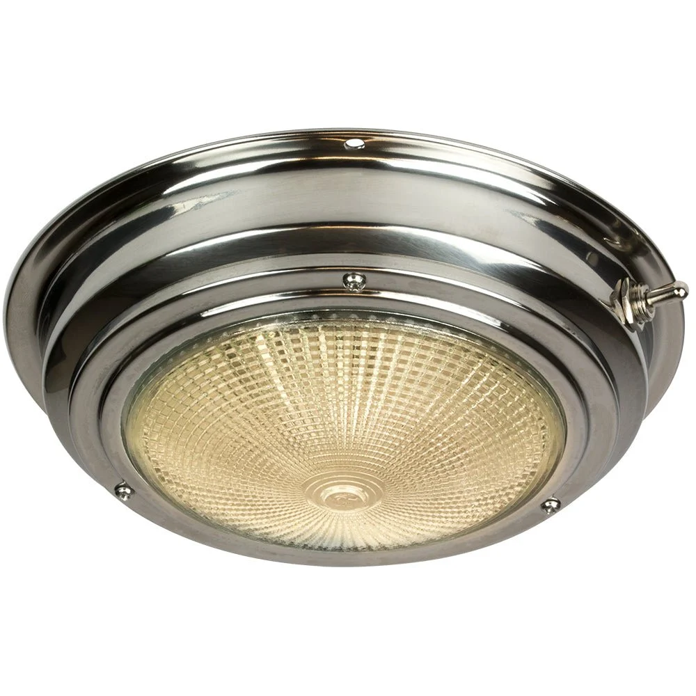 Sea-Dog Stainless Steel Dome Light - 5" Lens – Marine Electrical Replacement Part