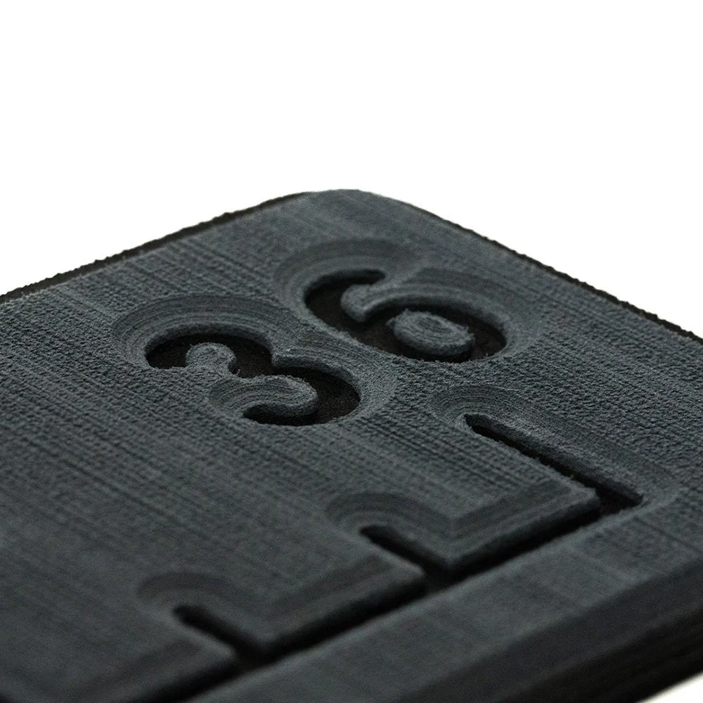 SeaDek 36” Routed Ruler - 6mm - Brushed Texture - Dark Grey/Black – Marine Boat Replacement Part