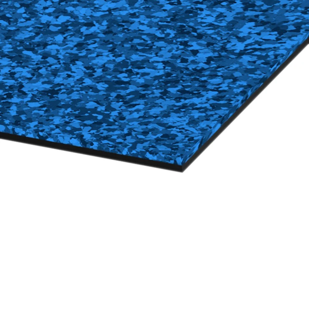 SeaDek 40" x 80" 6mm Two Color Full Sheet - Brushed Texture - Aqua Camo/Black (1016mm x 2032mm x 6mm) – Marine Boat Replacement Part