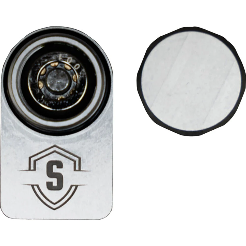 Secure Outdoors Elite Lock - Single - Minn Kota QRB - Silver – Marine Boat Replacement Part
