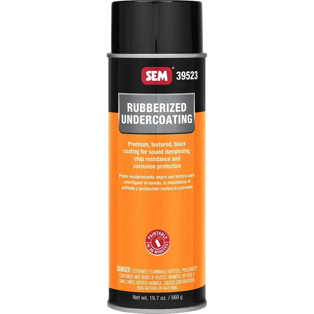 Sem Rubberized Undercoating - 24oz Aerosol Can - Black – Marine Boat Replacement Part