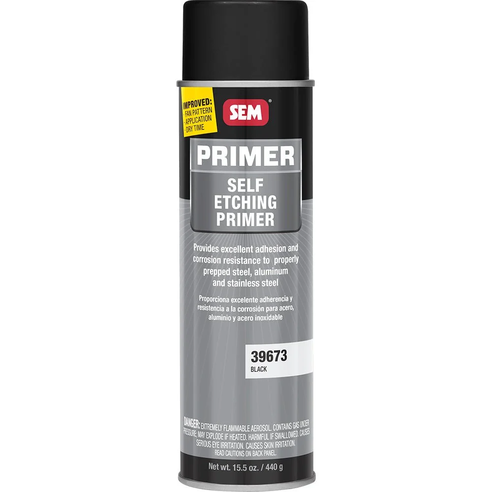 Sem Self Etching Primer - 20oz Aerosol Can - Black – Marine Boat Replacement Part