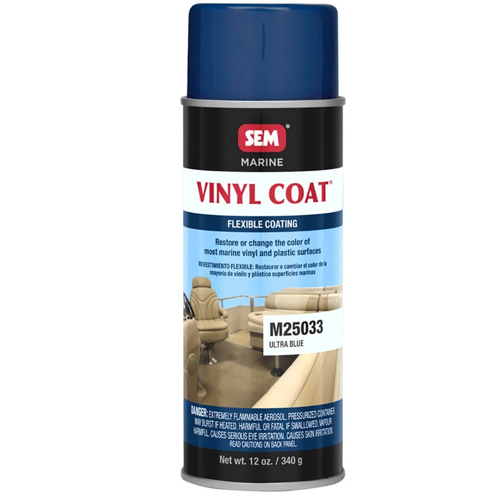 Sem Vinyl Coat™ - Ultra Blue - 12oz – Marine Boat Replacement Part