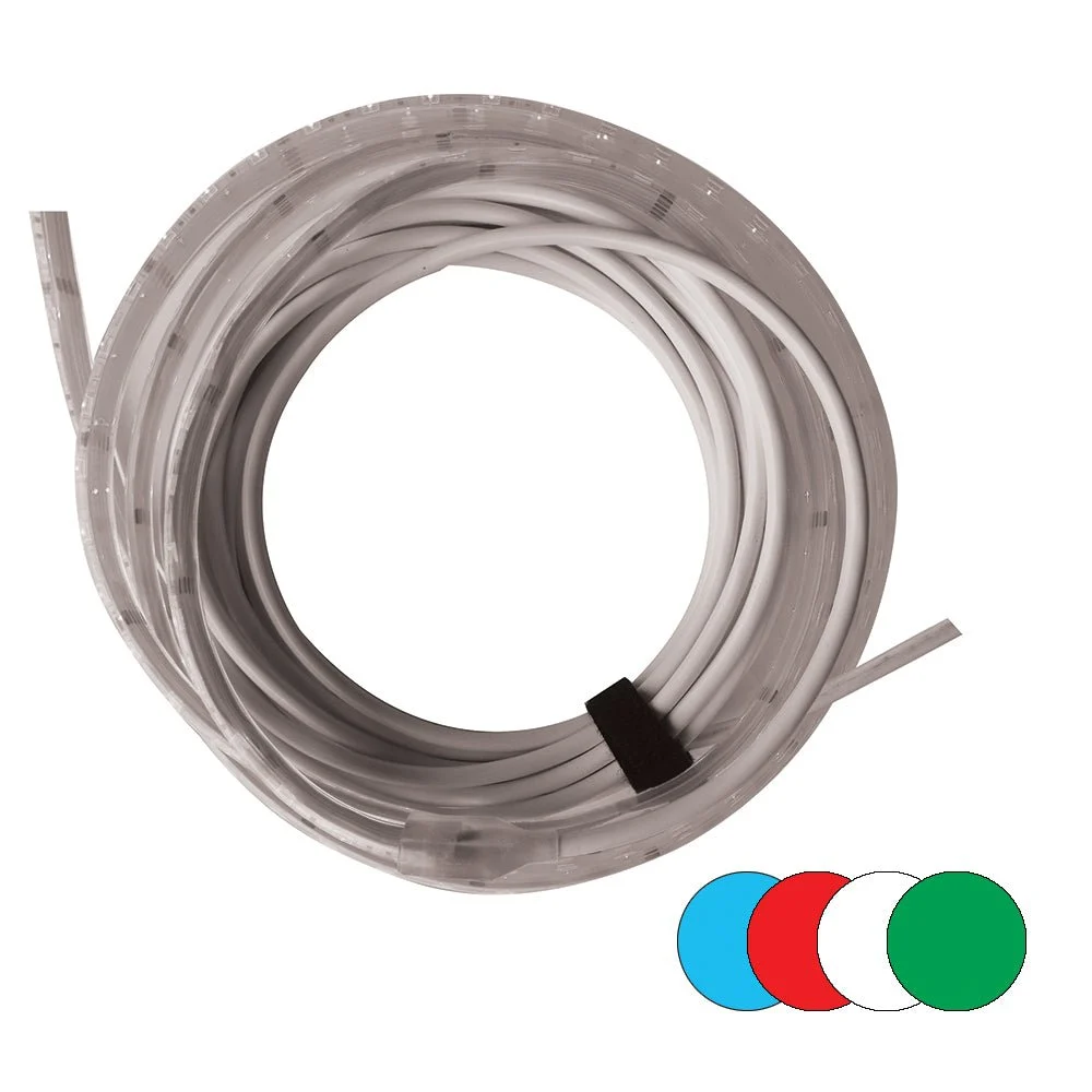 Shadow-Caster LED Lighting Shadow-Caster Accent Lighting Flex Strip 8' Terminated w/20' of Lead Wire – Marine Electrical Replacement Part