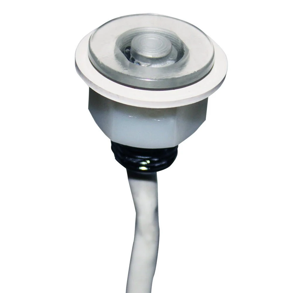 Shadow-Caster LED Lighting Shadow-Caster Round Accent Light RGB Clear Polycarbonate Housing – Marine Electrical Replacement Part