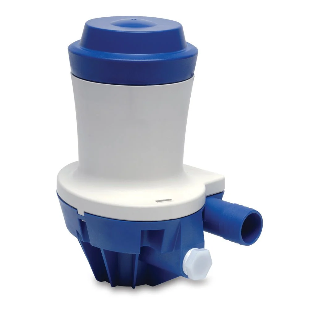 Shurflo by Pentair High Flow Livewell 1500 Pump - 12 VDC, 1500 GPH – Marine Electrical Replacement Part