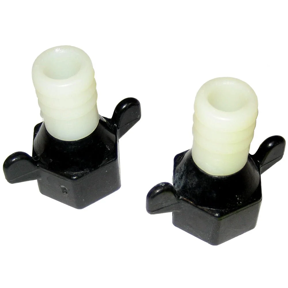 Shurflo by Pentair Straight Fitting Wingnut Swivel - 1/2"-14NPT(F) x 5/8"Barb – Boat Pump & Plumbing Part