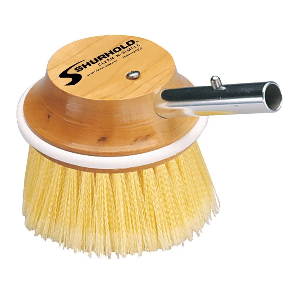 Shurhold 5" Round Polystyrene Soft Brush f/ Windows, Hulls, & Wheels – Marine Boat Replacement Part