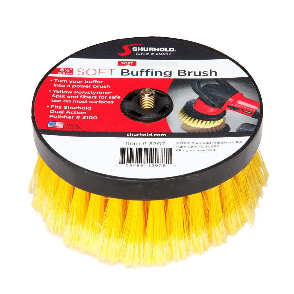 Shurhold 6-½" Soft Brush f/Dual Action Polisher – Marine Boat Replacement Part