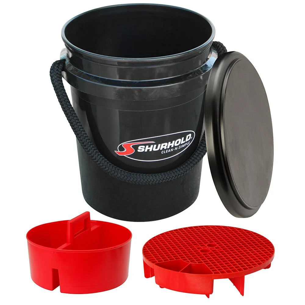 Shurhold One Bucket Kit - 5 Gallon - Black – Marine Boat Replacement Part