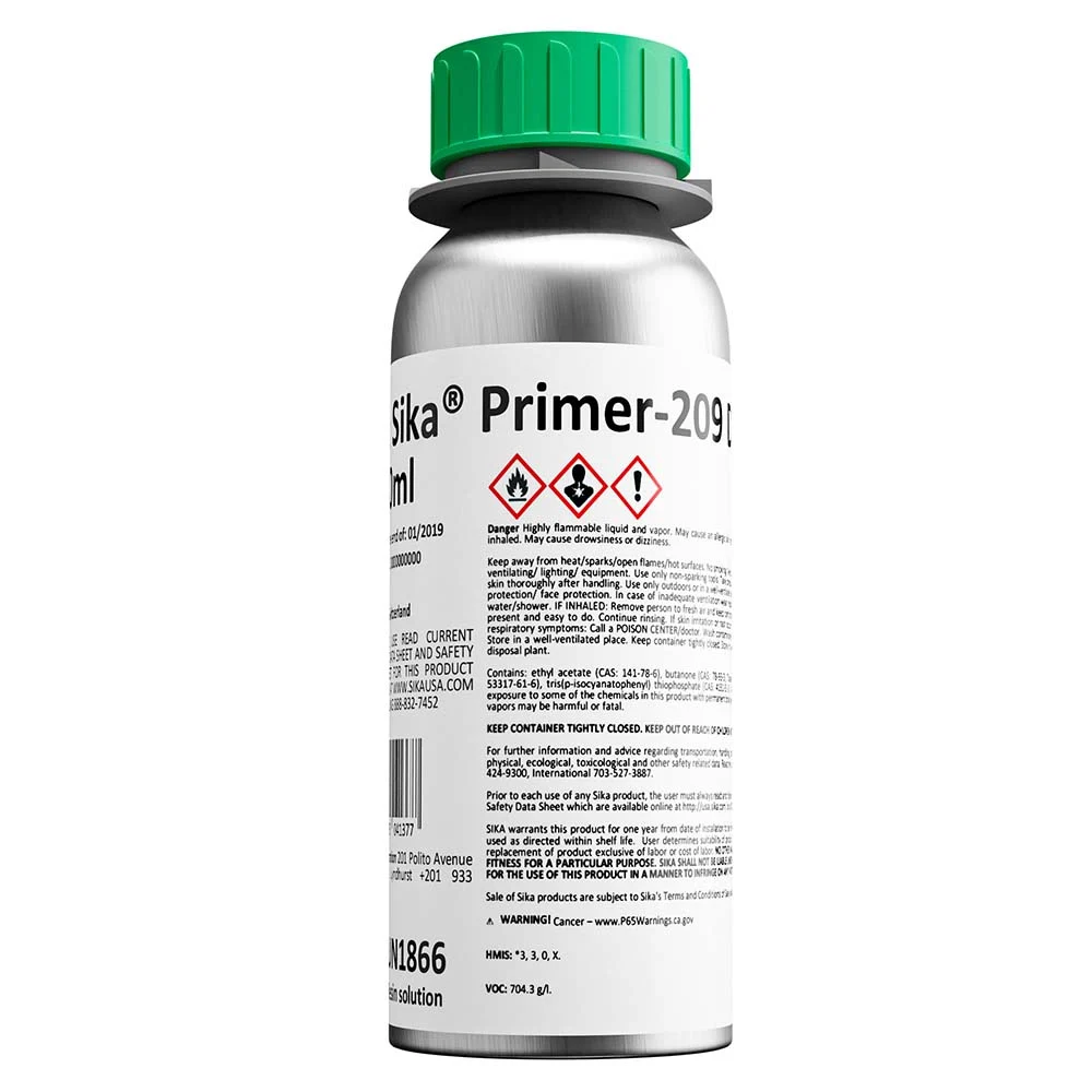 Sika Primer-209 D Black 250ml Bottle – Marine Boat Replacement Part