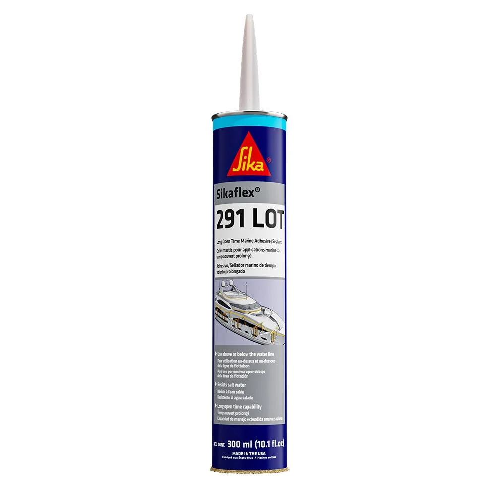 Sika Sikaflex® 291 LOT Slow Cure Adhesive & Sealant 10.3oz(300ml) Cartridge - White – Marine Boat Replacement Part