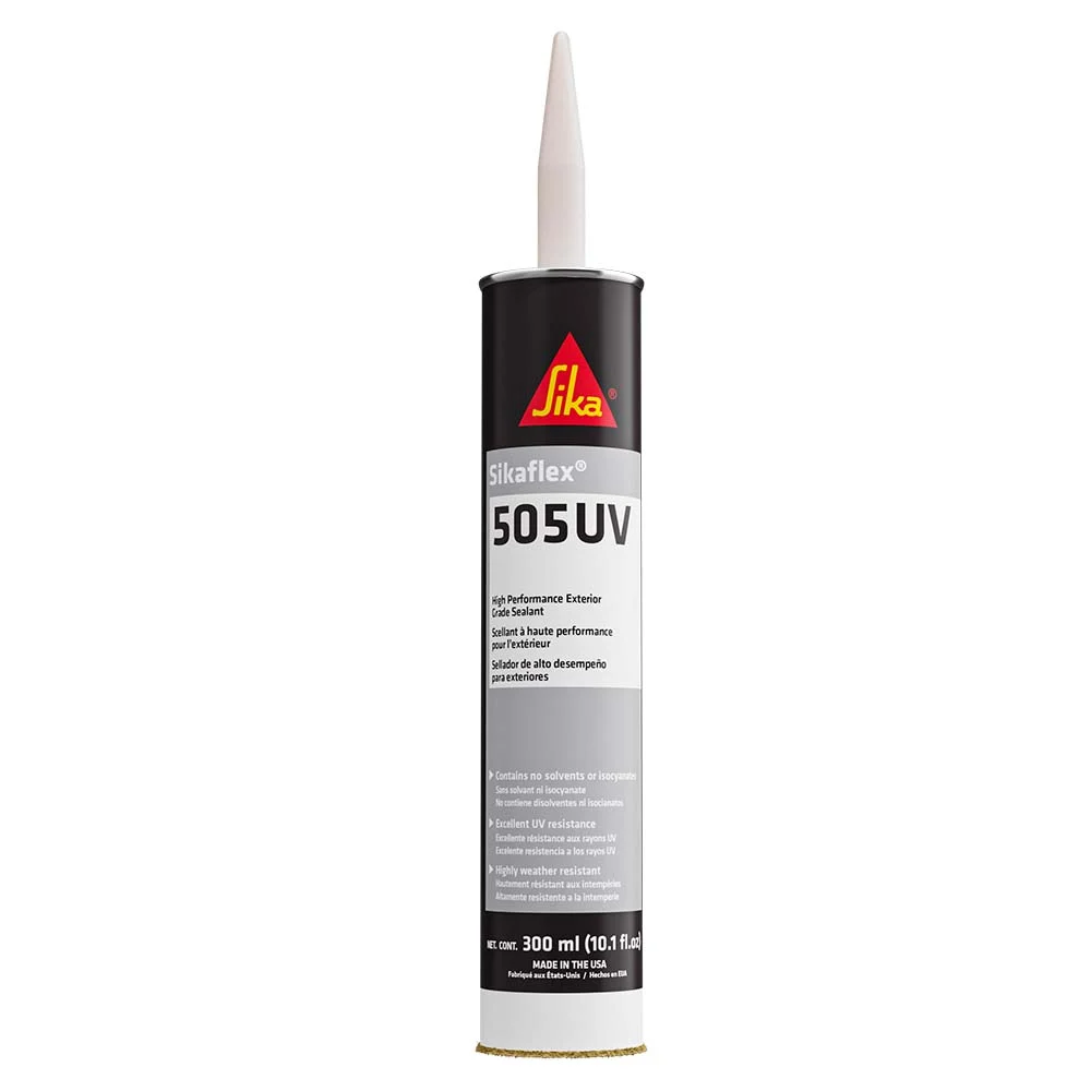 Sika Sikaflex® 505UV High Performance Exterior Grade Sealant - 10.3oz(300ml) Cartridge - White – Marine Boat Replacement Part