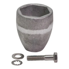 OEM Quicksilver/Mercury Anode - Bravo 3 - Prop Nut 97-865182Q01
