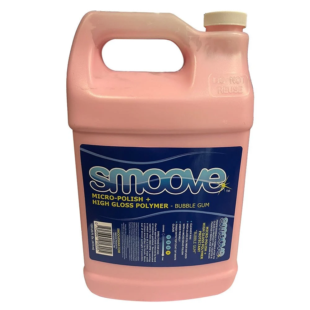 Smoove Bubble Gum Micro Polish + High Gloss Polymer - Gallon – Marine Boat Replacement Part