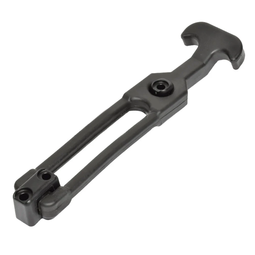 Southco T-Handle Latch w/Keeper - Pull Draw Front Mount Black Flexible Rubber – Marine Boat Replacement Part