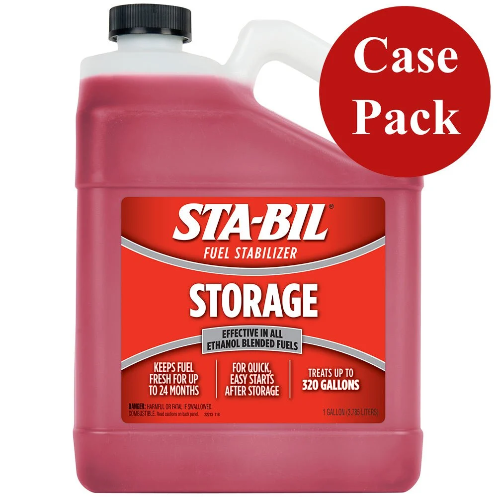 Sta-Bil Fuel Stabilizer - 1 Gallon *Case of 4* – Marine Fuel System Replacement Part