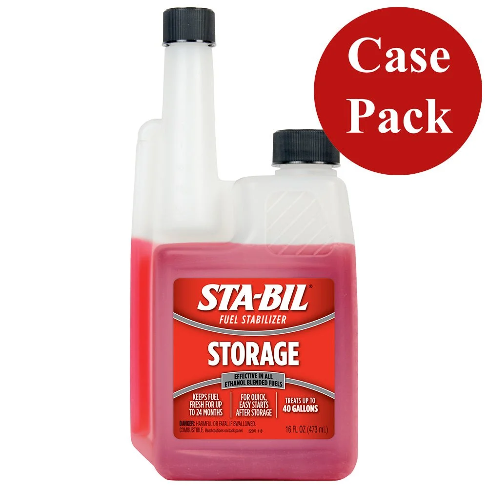 Sta-Bil Fuel Stabilizer - 16oz *Case of 12* – Marine Fuel System Replacement Part