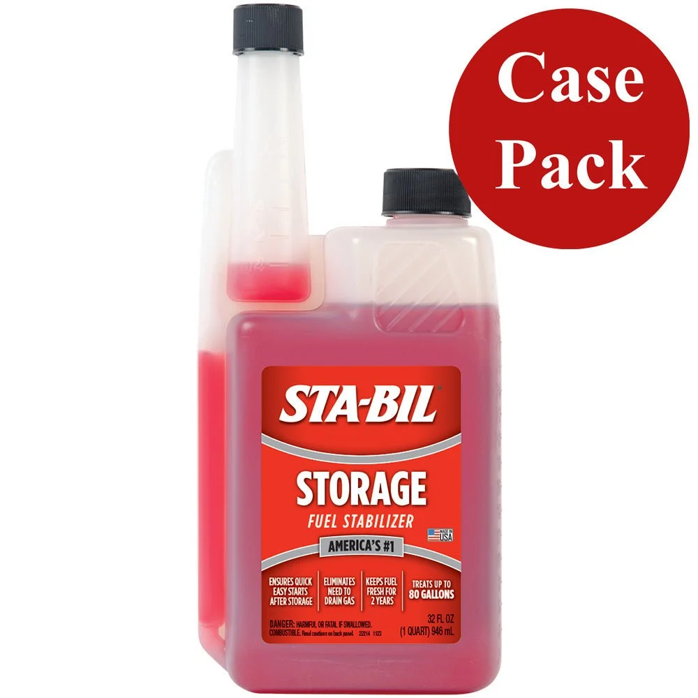 Sta-Bil Fuel Stabilizer - 32oz *Case of 12* – Marine Fuel System Replacement Part